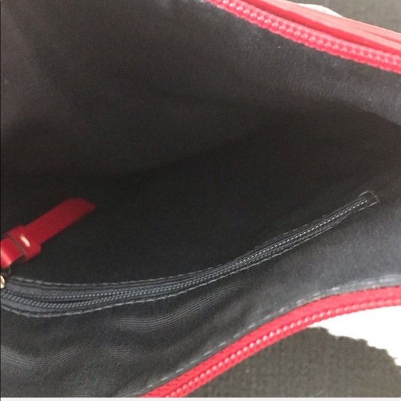 Coach Red Patent Pleated Swing-pack Bag - Picture 5 of 6